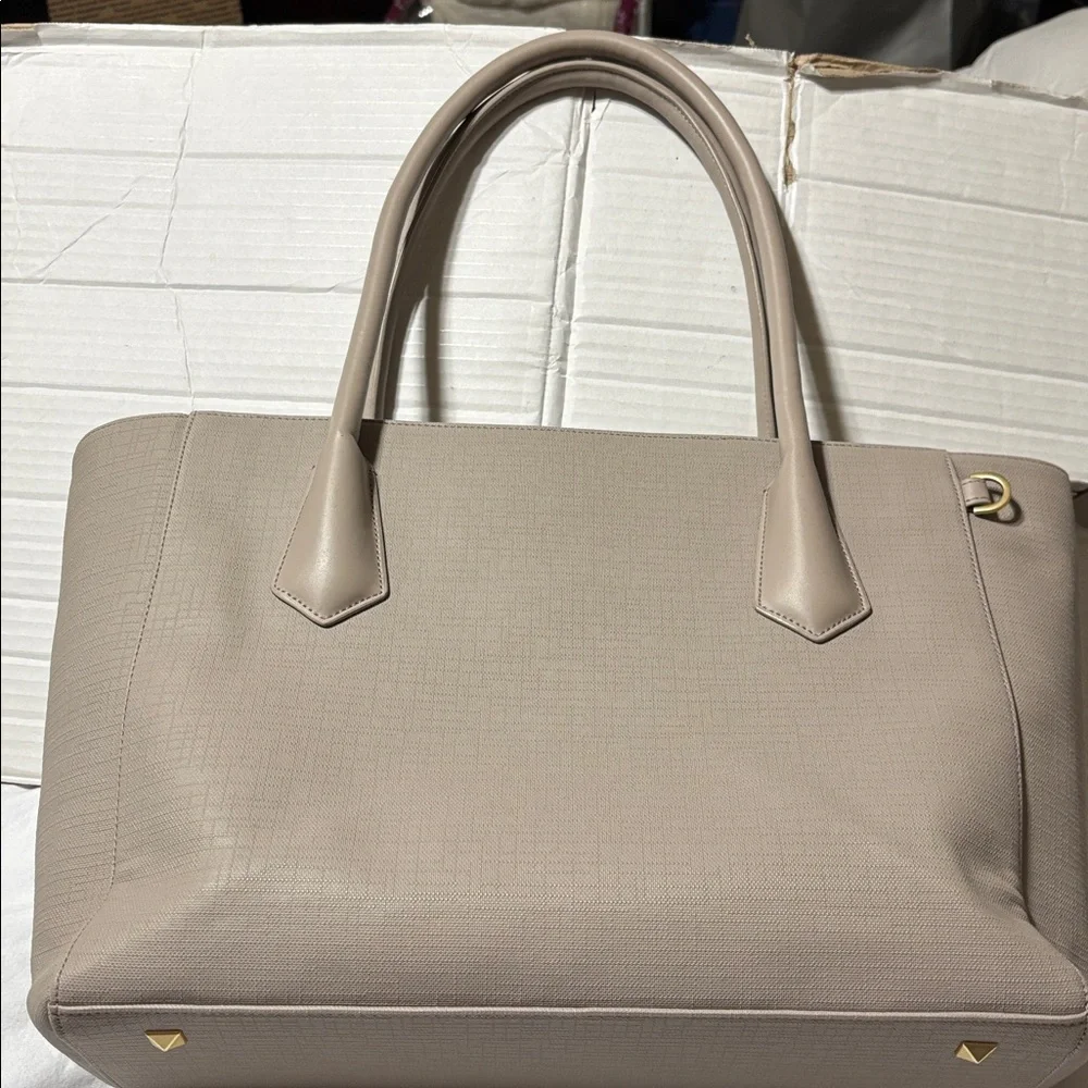 Dagne Dover coated canvas signature legend tote bag. Like new!